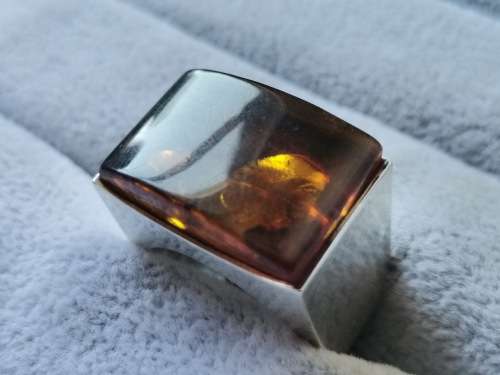 DISCOUNT!! Bulky Silver Ring