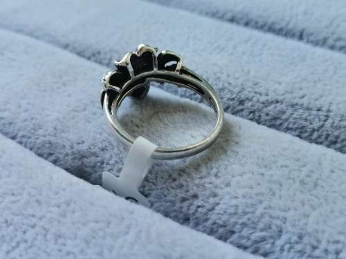 Silver Flower Ring