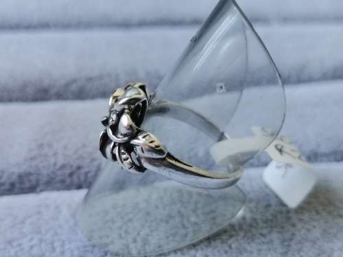 Silver Flower Ring