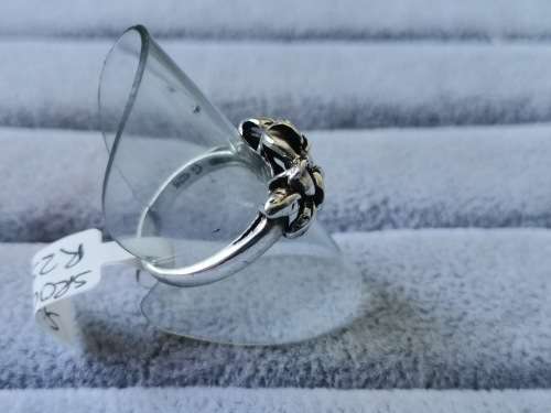 Silver Flower Ring