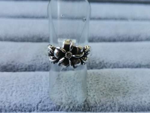 Silver Flower Ring
