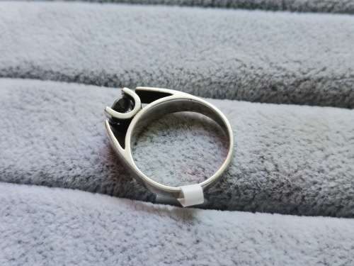 DISCOUNT!! Silver Solitaire Ring