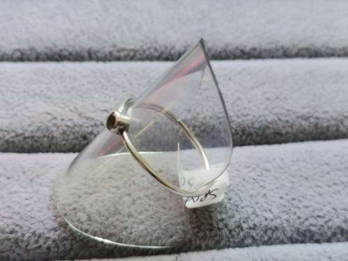 DISCOUNT!! Dainty Silver Solitaire Ring
