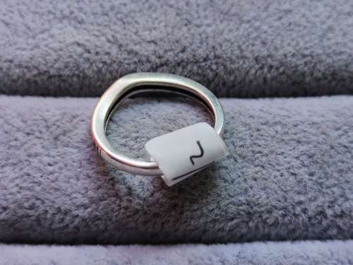 *R1 Auction* Silver Half Eternity Ring