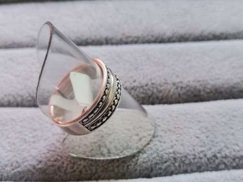 DISCOUNT!! Patterned Silver Ring