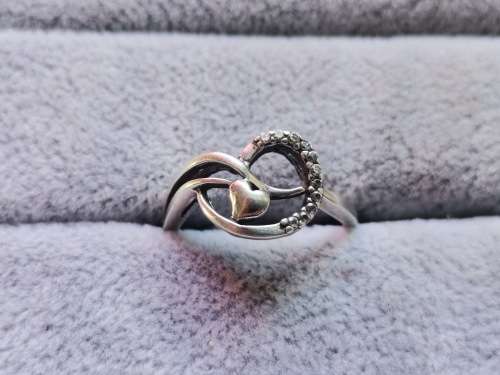 DISCOUNT!! Silver Heart Ring