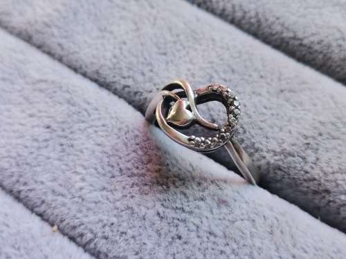 DISCOUNT!! Silver Heart Ring