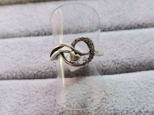DISCOUNT!! Silver Heart Ring