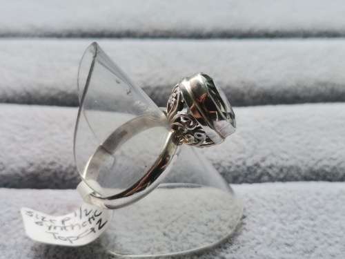 Silver Topaz Ring