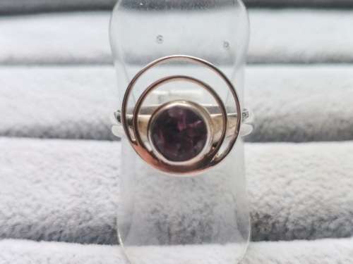DISCOUNT!! Silver Amethyst Ring