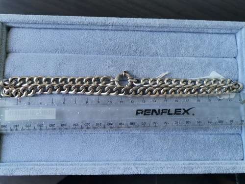 Silver Curb Chain