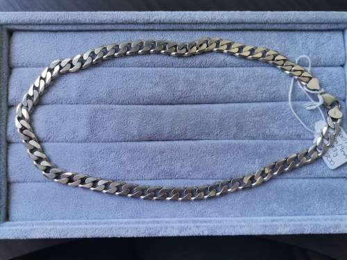 Silver Curb Chain