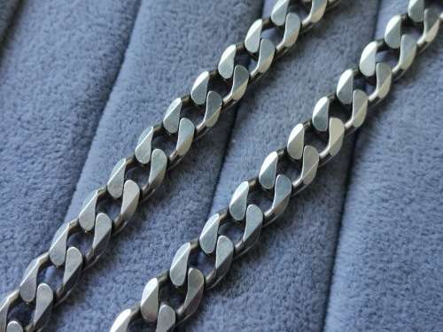 Silver Curb Chain