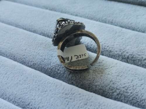 Discount!! Adjustable Vintage Silver Poison Ring