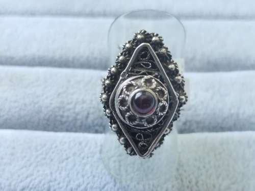 Discount!! Adjustable Vintage Silver Poison Ring