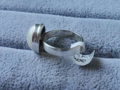 Silver Pearl Ring
