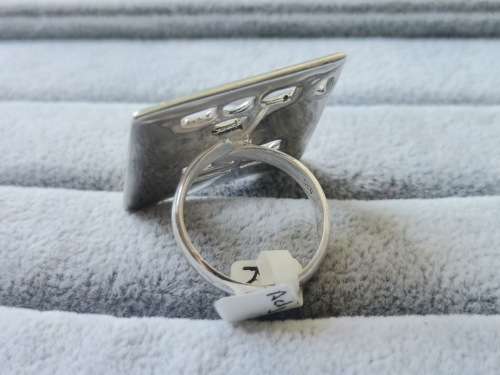 Discount!! Adjustable Bulky Silver Ring