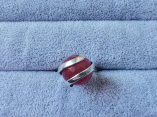 Discount!! Silver Carnelian Ring