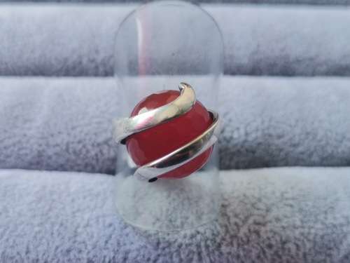 Discount!! Silver Carnelian Ring