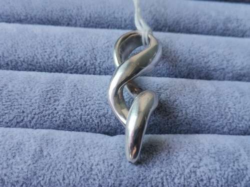 Discount!! Abstract Silver Pendant