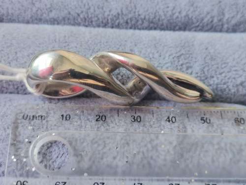 Discount!! Abstract Silver Pendant