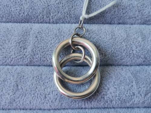 Discount!! Abstract Silver Pendant