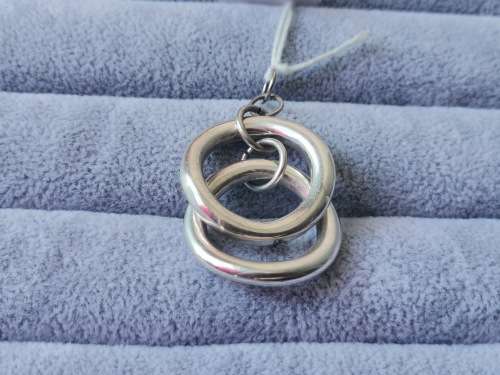 Discount!! Abstract Silver Pendant