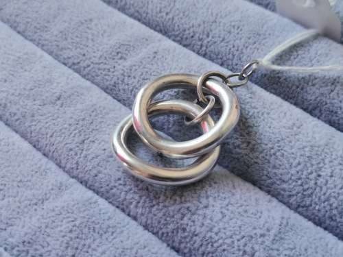 Discount!! Abstract Silver Pendant
