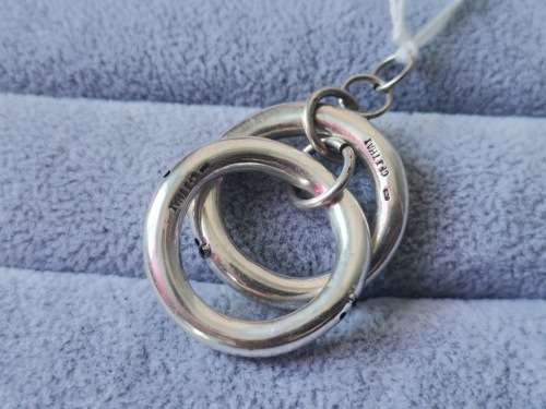 Discount!! Abstract Silver Pendant