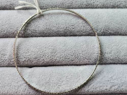 Patterned Silver Bangle