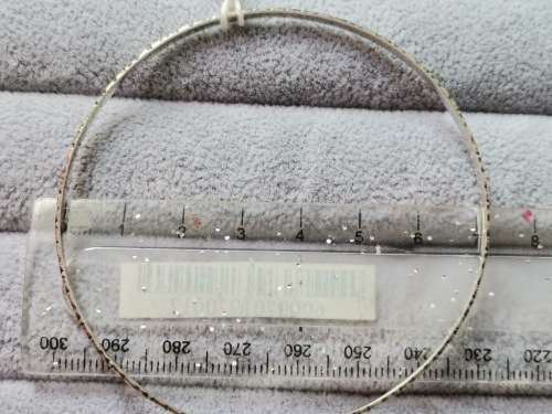 Patterned Silver Bangle