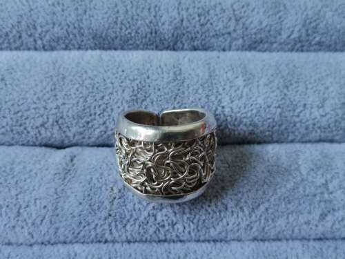 Adjustable Silver Ring