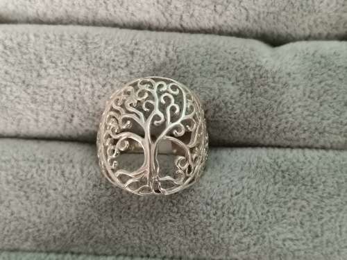 Silver Tree of Life Ring