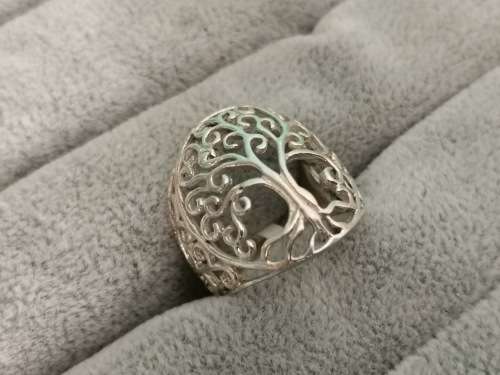 Silver Tree of Life Ring