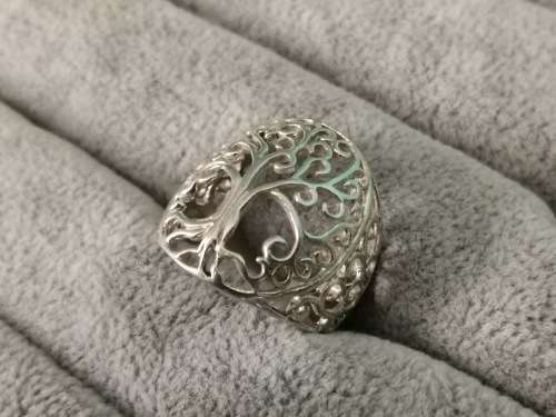 Silver Tree of Life Ring