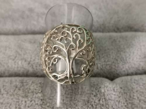 Silver Tree of Life Ring