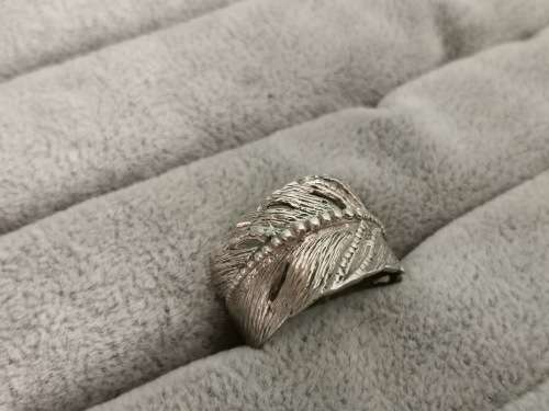 DISCOUNT!!! Silver Feather Ring