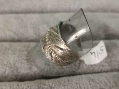 DISCOUNT!!! Silver Feather Ring