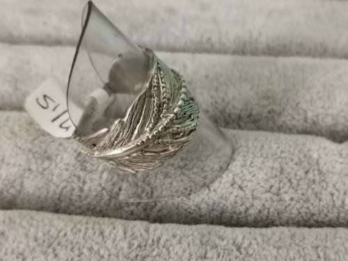 DISCOUNT!!! Silver Feather Ring
