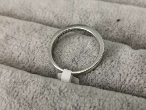 DISCOUNT!!! Silver Half-Eternity Ring