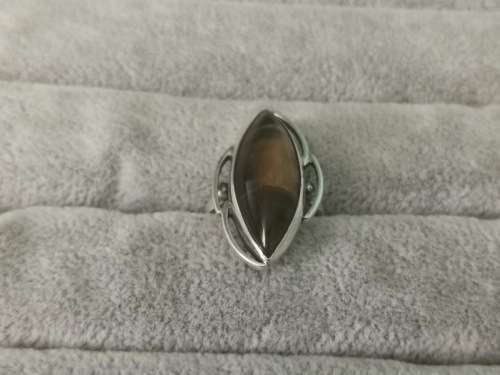 DISCOUNT!!! Silver Tiger-Eye Ring