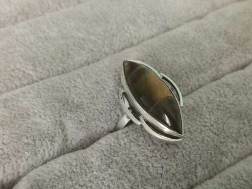 DISCOUNT!!! Silver Tiger-Eye Ring