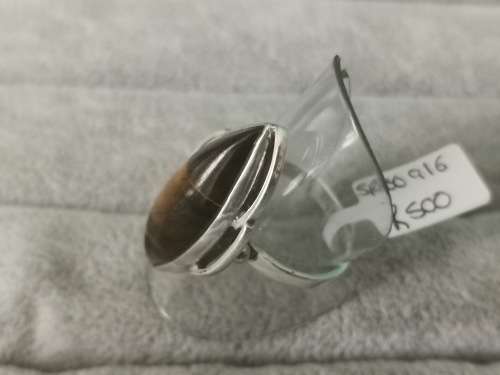 DISCOUNT!!! Silver Tiger-Eye Ring