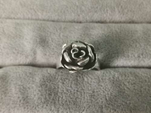 DISCOUNT!!! Silver Rose Ring