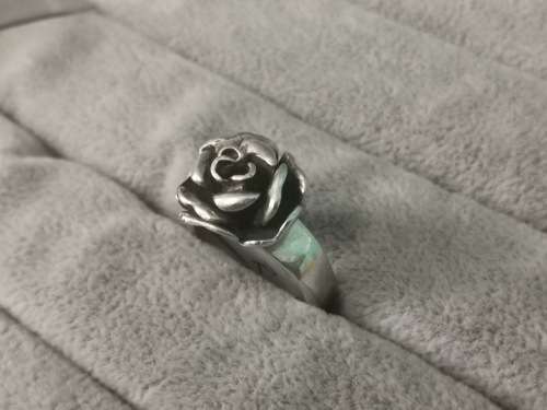 DISCOUNT!!! Silver Rose Ring