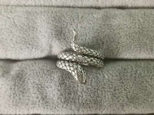 DISCOUNT!!! Silver Snake Ring