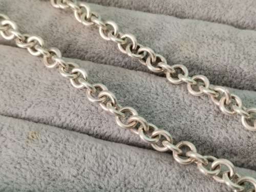 **R1 Auction**  Silver Rolo Chain
