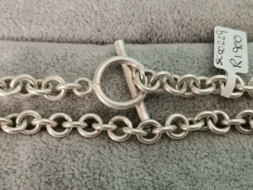 **R1 Auction**  Silver Rolo Chain