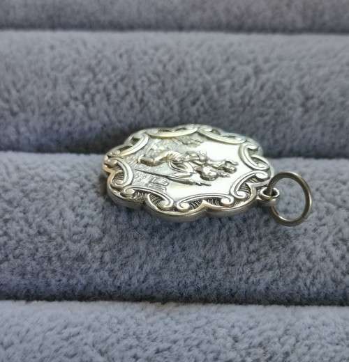 Silver St. Christopher Pendant
