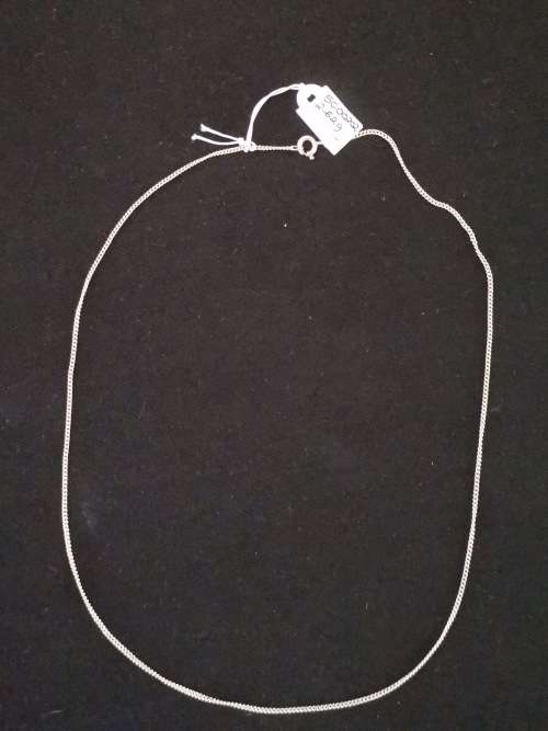 Silver Curb Chain